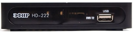 Ресивер DVB-T2 Сигнал Эфир HD-222, черный