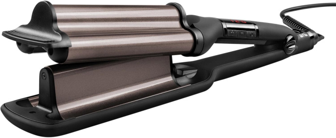 Щипцы Polaris PHS 5095TAi wave Argan Therapy PRO 80Вт черный макс.темп.:220С покрытие:турмалиновое PHS 5095TAI