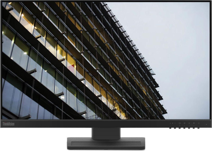 23.8" Монитор Lenovo ThinkVision E24-28,  1920x1080,  IPS,  1хHDMI,  1хDP,  черный [62b6mat3is]