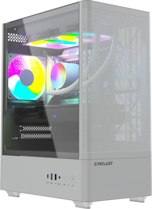 ПК Teclast G03 i5 14600KF 3.5 32Gb SSD1Tb RTX5060TI 16Gb Windows 11 Pro GbitEth WiFi BT 650W белый G03 14600KF32G1T5060T16WKRU