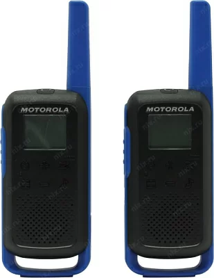 Радиостанция Motorola TALKABOUT T62 Blue 2 порт.(PMR446 8 км 8 каналов LCD з/у NiMH)