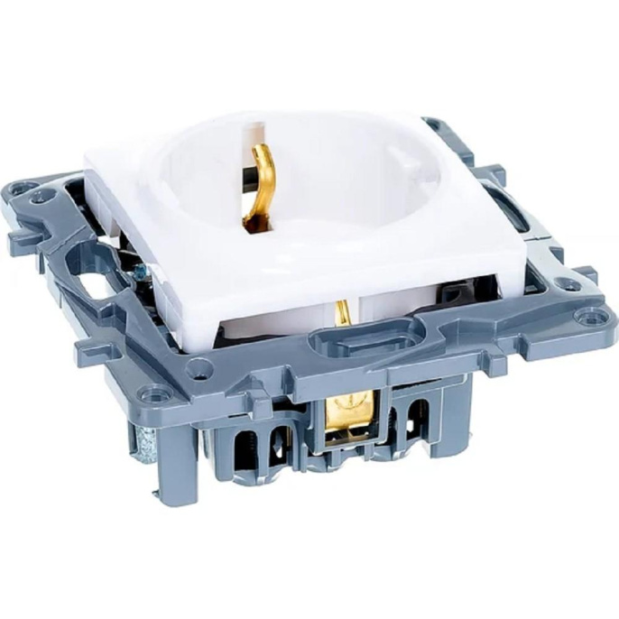 Legrand 672221 Розетка 2К+З - немецкий стандарт - 16 А - 250 В~ - Etika - белый