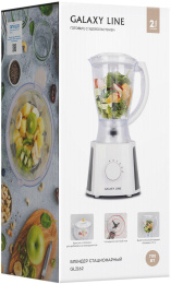 Блендер GALAXY LINE GL 2162,  стационарный,  белый