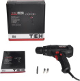 Шуруповерт TEH TD1004S (двухскоростной, мощность: 400 Вт, самозажимной патрон 10 мм, с регулировкой крутящего момента и функцией реверса)
