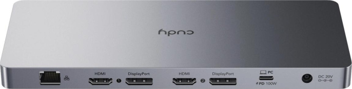 Разветвитель USB-C Cudy CS700 6порт. серебристый