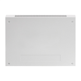 Шкаф телекоммуникационный 19" настенный 6U ExeGate EC-WM-6U.450.G.GREY (19”, 6U, 600x450x370mm (ШхГхВ), передняя дверь закаленное стекло, съемные боковые панели, пыле- и влагозащита IP23, светло-серый RAL 7035) EX298599RUS