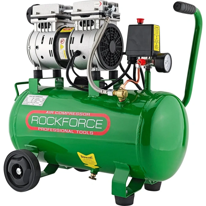 Поршневой безмасляный компрессор Rockforce с прямым приводом 0.75 кВт RF-20/24I RF-20/24I(6484)