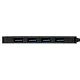 USB-Хаб (концентратор) ExeGate DUB-4P/1 EX293980RUS (кабель-адаптер USB3.0 -- 4xUSB3.0, Plug&Play, черный)