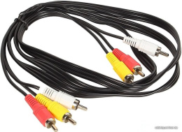 Telecom TAV7150-5M Кабель 3RCA-M -- 3RCA-M 5м