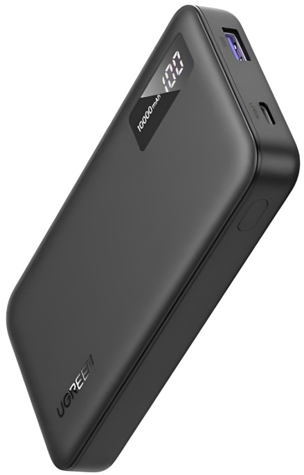 Внешний аккумулятор UGREEN PB311 (25742) 10000mAh Mini Quick Charging 20W Power Bank. Цвет: черный