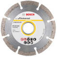 Алмазный диск Bosch Eco for Universal Segmented (2.608.615.027) (сегментный, универсальный, максимальные обороты: 13300об/мин, диаметр диска: 115мм, посадочный диаметр: 22.2мм, толщина: 2мм, высота сегмента: 7мм)