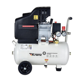 Kranz KR-16-1151 Компрессор воздушный KR-1500/24, 1500Вт, 230 л/мин, 24л