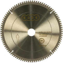 Диск пильный по алюминию 250х30/25,4, 96 зубьев EDGE by PATRIOT 810010028