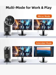 Адаптер CABLETIME CP22A (CT-DMHF4K-AG3) DP to HDMI Adapter 4K30Hz