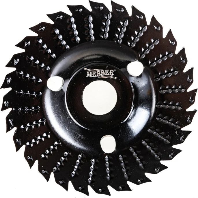 Диск плоский с зубьями фигурный по дереву RX-03 (125х22.2х5.6 мм) MESSER 01-01-118