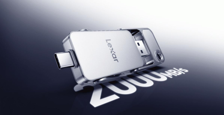 Lexar выпустила портативный SSD с двумя USB-портами