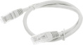 Патч-корд PREMIER PP6U-0.5M литой (molded), UTP, кат.6, 0.5м, 4 пары, 24AWG,  алюминий омедненный,  многожильный,  серый