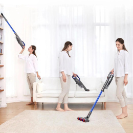 Пылесос вертикальный Jimmy Cordless Vacuum Cleaner JV63 Graphite+Blue с адаптером модели ZD24W300060EU