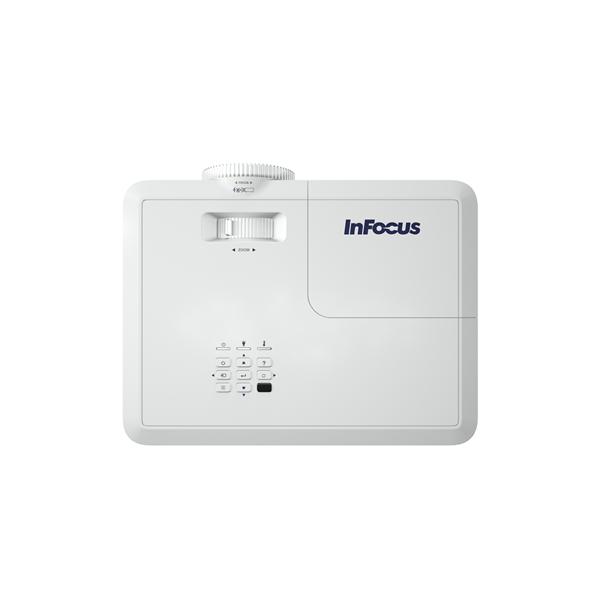 Проектор INFOCUS IN0006SL DLP, 4000 lm, WXGA, 30 000:1, 1.54~1.72:1, HDMI 1.4, VGA in, S-Video, 3.5mm in/out, USB-A, лампа 15 000ч. ECO mode , 3W, 27дБ, 2,6 кг, БЕЛЫЙ, замена SP126, IN116AA