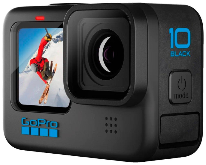 Экшн-камера GoPro HERO10 Black 1x 23Mpix черный