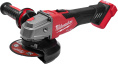 Угловая шлифмашина Milwaukee M18 FSAG125XB-0 FUEL 4933498062 диаметр диска: 125 мм, 8500 об/мин холостого хода, питание: аккумулятор 18 В, глубина реза: 33 мм, защитный кожух, рукоятка, фланец, фланцевая гайка, ключ, противопылевой экран, без аккумулят