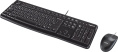 Комплект клавиатура+мышь Logitech MK120, USB, проводной, с гравировкой, черный [920-002589]