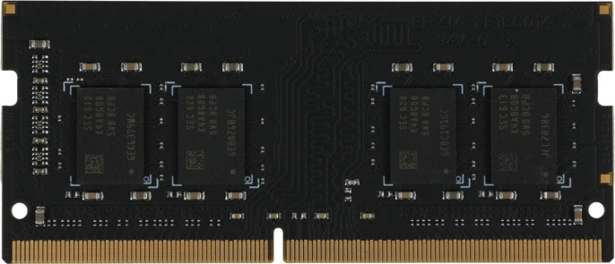Оперативная память Patriot 8GB DDR4 SODIMM PS4-17000 [PSD48G213381S] 8 ГБ, 1 модуль DDR4 SO-DIMM, частота 2133 МГц, CL 15T, напряжение 1.2 В