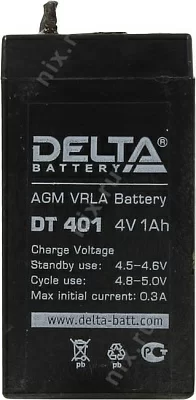 Аккумулятор Delta DT 401 (4V 1Ah) для слаботочных систем