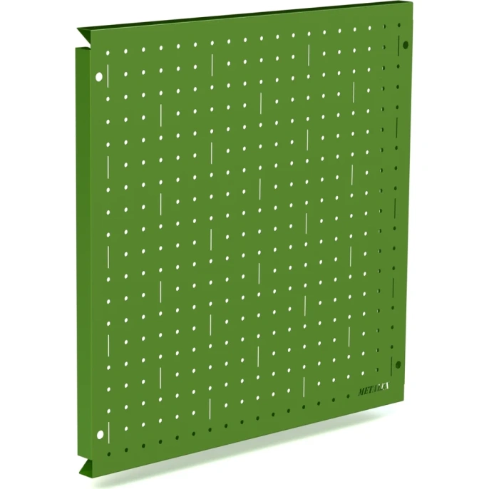 Металлическая перфопанель ООО Металекс Metalex 400x400 мм, зеленая PRZ4040