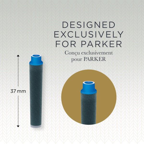 Картридж Parker Quink Z17 Mini CW1950409 синие чернила для ручек перьевых 6шт