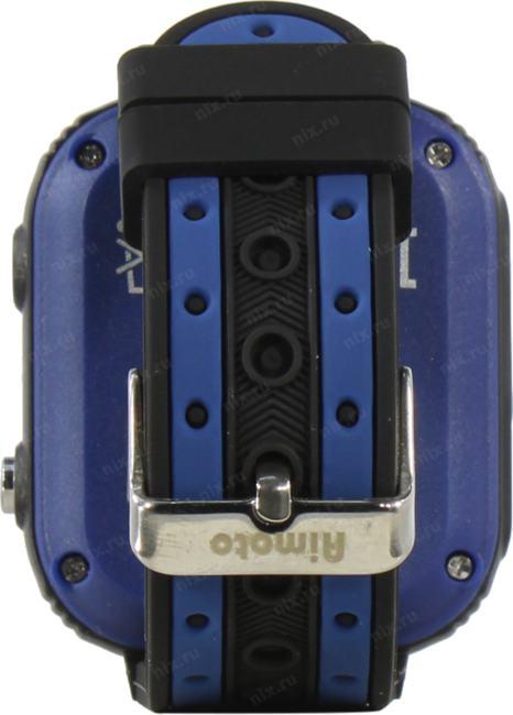 Смарт-часы Кнопка Жизни Aimoto Pro Indigo 4G,  1.44",  черный/синий/черный/синий [9500102]