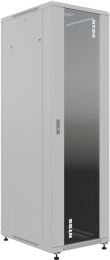 Шкаф серверный NTSS Премиум NTSS-R22U6080GS напольный 22U 600x800мм пер.дв.стекл металл 900кг серый 710мм 54.1кг 1102мм IP20 сталь