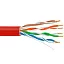 5bites Кабель US5505-305A-LSZH витая пара UTP / SOLID / 5E / 24AWG / CCA / PVC / LSZH / RED / 305M