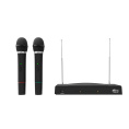 RITMIX RWM-220 {2 микрофона: 87.5 МГц - 92 МГц; раб. частоты: 100 Гц - 10 000 Гц;Чувств.: -30 дБ +/-3 дБ; пит. системы: AC 220 в / 500 мА}