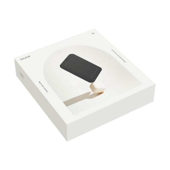 Внешний аккумулятор (Power Bank) SOLOVE W12,  5000мAч,  черный [w12 black rus]