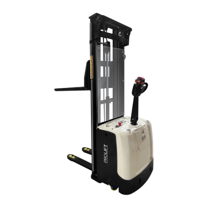 Самоходный электрический штабелер PROLIFT & SDR1656, г/п 1600кг, в/п 5600мм, колеса полиуретан, АКБ 150 Ah li-ion, арт. SDR1656 li-ion FFL SDR1656 M2 Li-ion FFL