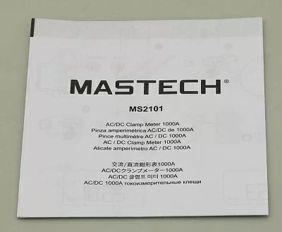 MASTECH MS2101 Токовые клещи (13-1308)