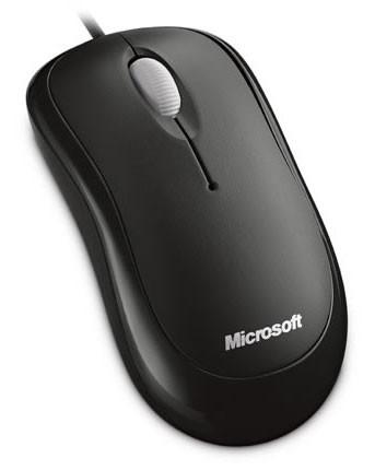 Мышь Microsoft Basic For Bsnss, оптическая, проводная, USB, черный [4yh-00007]