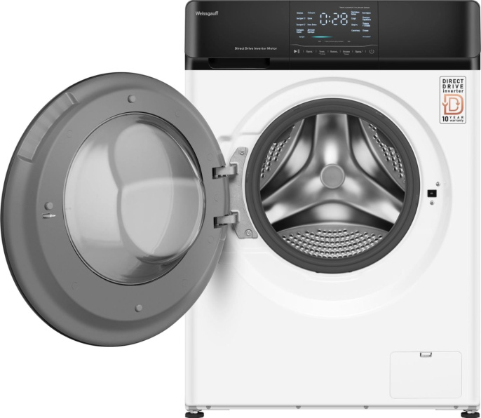 Стиральная машина Weissgauff WM 4927 Direct Drive Inverter Premium класс: A+++ загр.фронтальная макс.:7кг белый инвертор