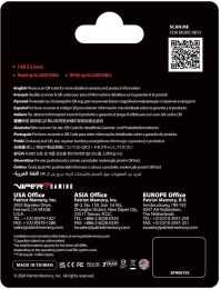 512ГБ Внешний диск SSD Patriot Viper PVP30, USB 3.2 Gen 2, запись - 1000МБ/с, чтение - 1000МБ/с, черный [pvp30512g28udg]