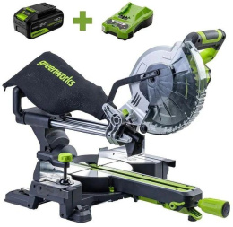 Торцовочная пила Greenworks GD24MS216 4800об/мин d 216мм (1501707UG)