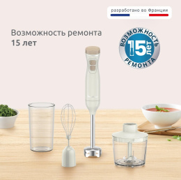 Блендер погружной Moulinex DD523AF0 600Вт кремовый/бежевый (8010001394)