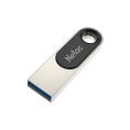 Флешка USB NETAC U278 8ГБ, USB2.0, серебристый и черный [nt03u278n-008g-20pn]
