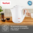 Чайник электрический Tefal Silver Ion BF925132 1.7л. 2400Вт белый корпус: пластик 7211001107