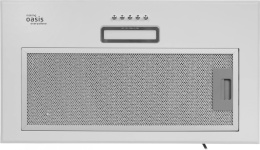 Встраиваемая вытяжка OASIS VM-52W, управление кнопочное, белый