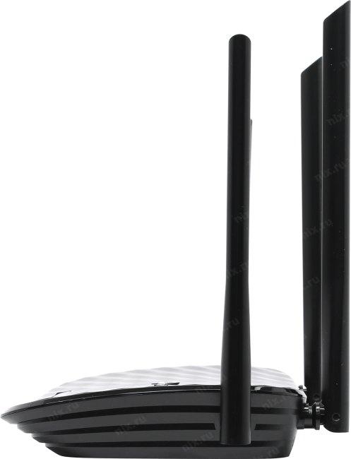 Wi-Fi роутер TP-LINK ARCHER C6,  Wi-Fi 5,  AC1200,  2.4/5ГГц, 4 LAN,  черный