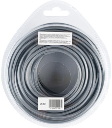 Леска для садовых триммеров DENZEL Aluflex,  2.4мм, 15м [96834]