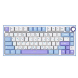 Клавиатура ROYAL KLUDGE R75 проводная Taro Milk, линейные свитчи RK Silver 6977576550656