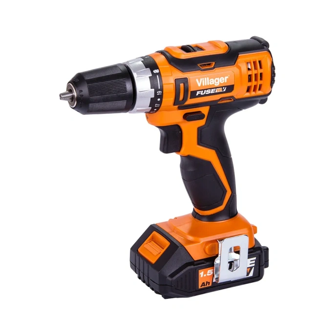 Компактная аккумуляторная дрель-шуруповерт VLN 3220 без АКБ и ЗУ Villager 056361