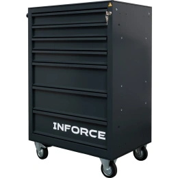 Инструментальная тележка Inforce 7 ящиков, габариты без упаковки 755х465х935мм, 07-01-18